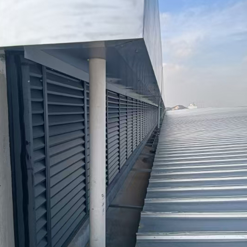 Cửa chớp nhôm cố định (tùy chọn chống mưa/không chống mưa)
